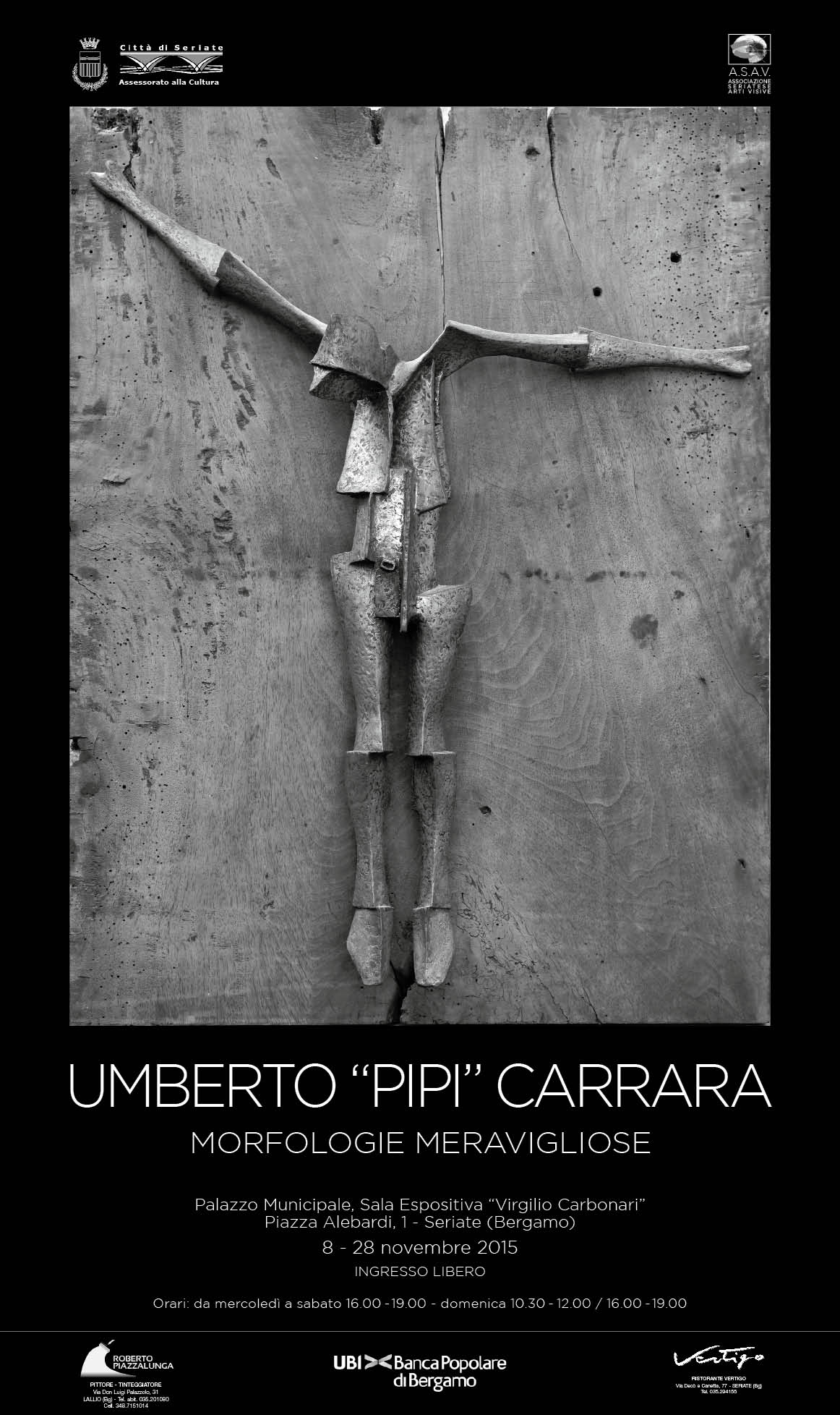 Umberto Pipi Carrara – Morfologie meravigliose